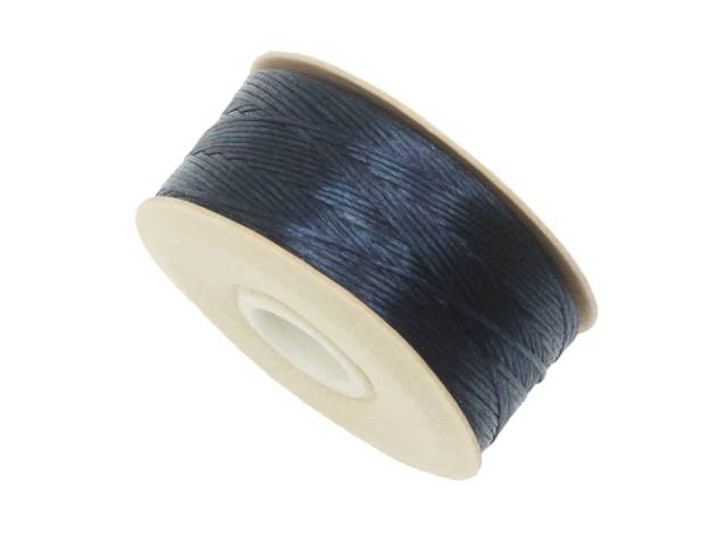NYMO Nylon Beading Thread Size D for Delica Beads Dark Blue 64YD (58 Meters)
